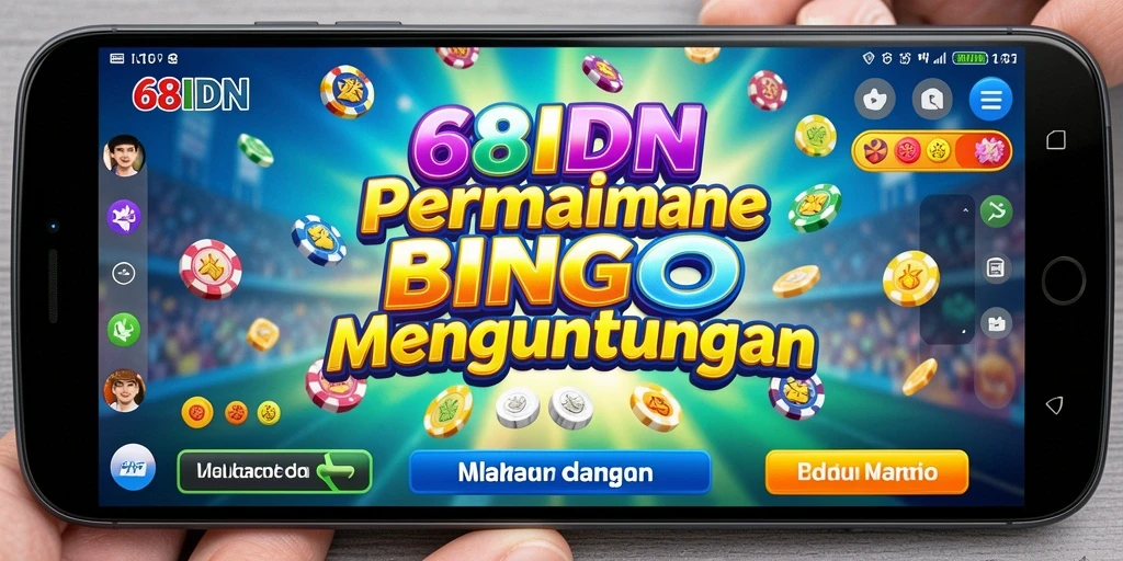 Screenshot permainan Bingo di 68IDN dengan gameplay yang menarik.