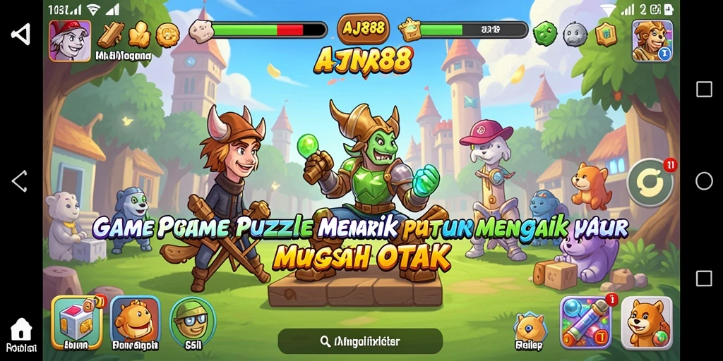 Tangkapan layar AJR88 menampilkan gameplay yang menantang dan menyenangkan.
