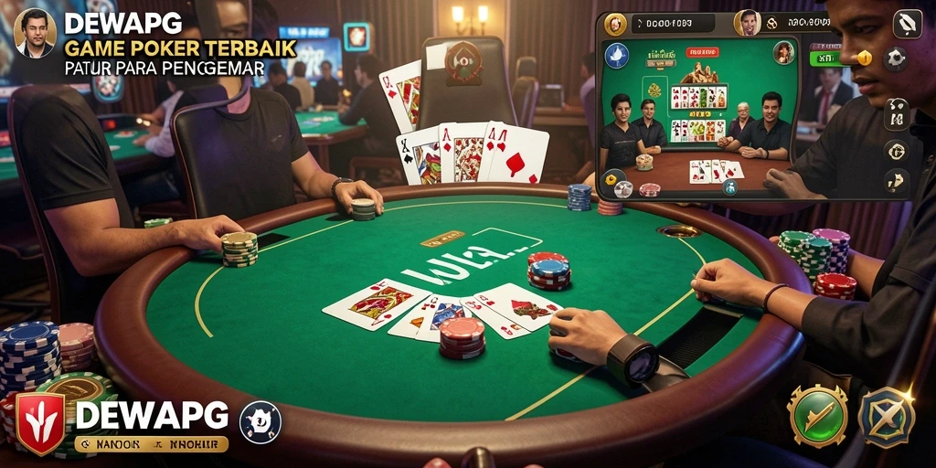 Screenshot gameplay poker DEWAPG yang menarik dan mengasyikkan.