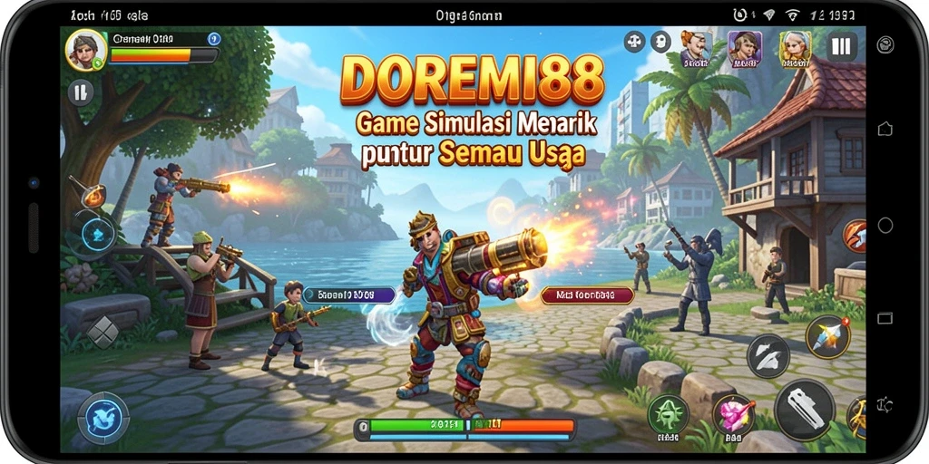 Tampilan gameplay DOREMI88 yang menarik dan interaktif.