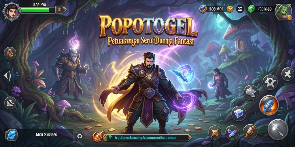 Tampilan gameplay seru dari <strong>POPOTOGEL</strong> dengan lingkungan yang menakjubkan.