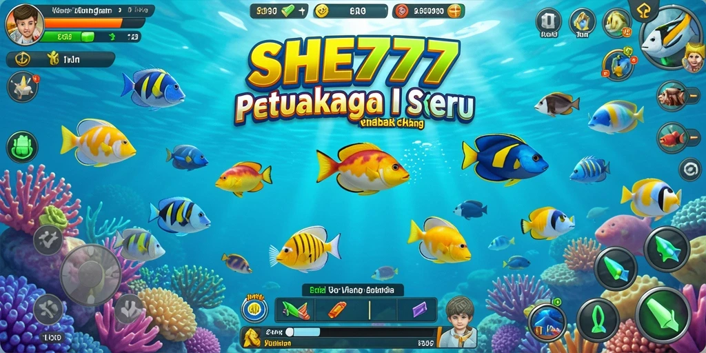 Gameplay seru menembak ikan dengan grafis yang memukau.
