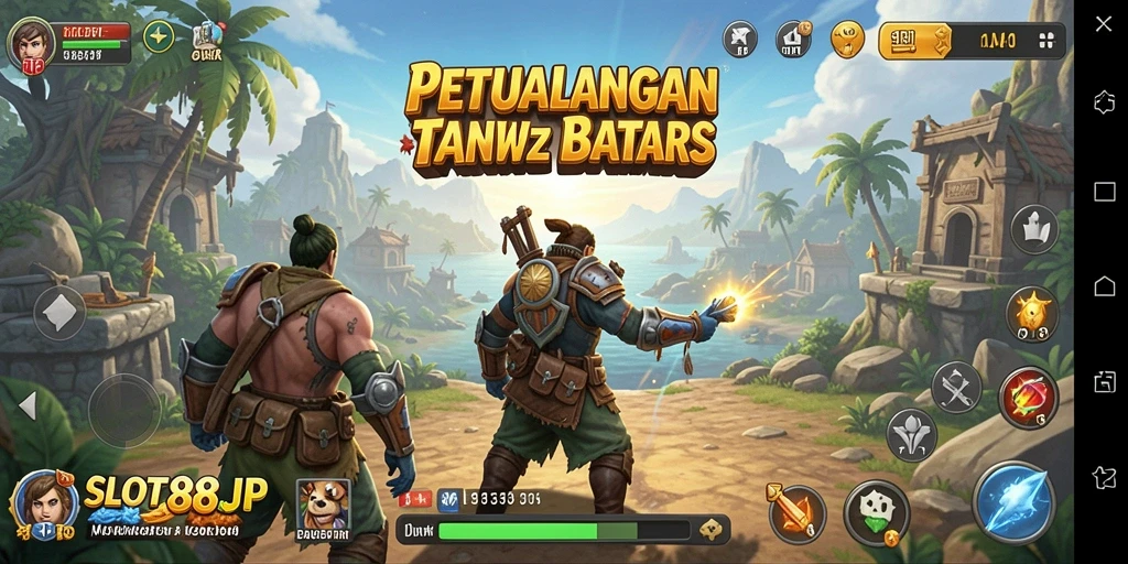 Tampilan gameplay yang menarik dan memukau di dunia terbuka.