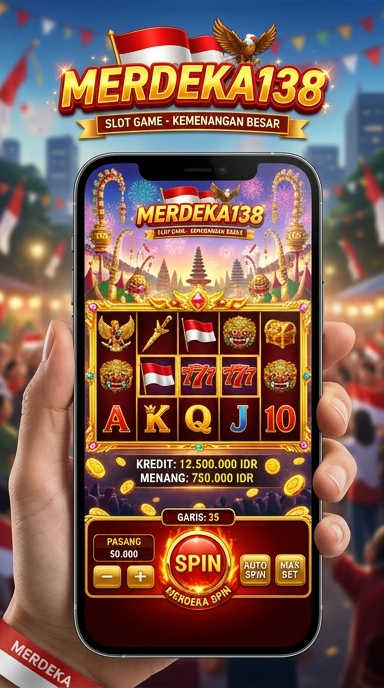 Tampilan antarmuka pengguna di merdeka138 yang intuitif.